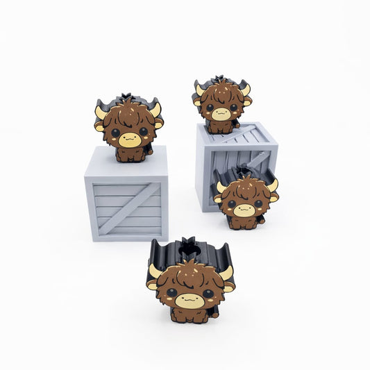 Moo Moo the Cute Cow - Straw topper