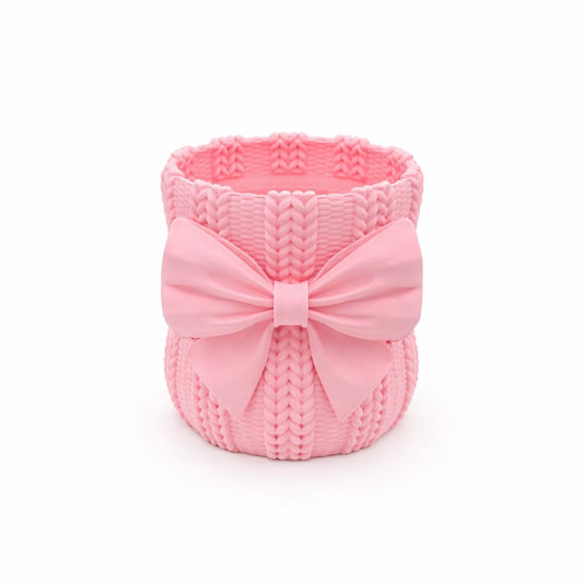 Pink Bow - Pen Holder
