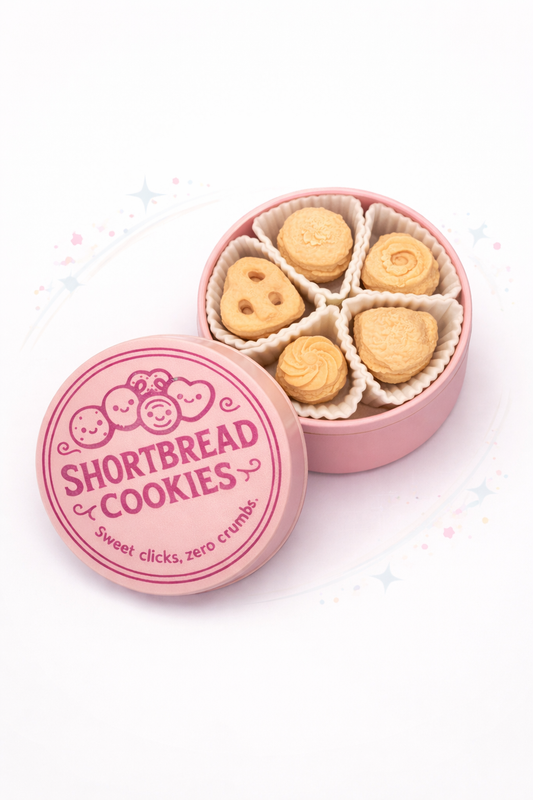 Shortbread Cookies ASMR Clicker Set