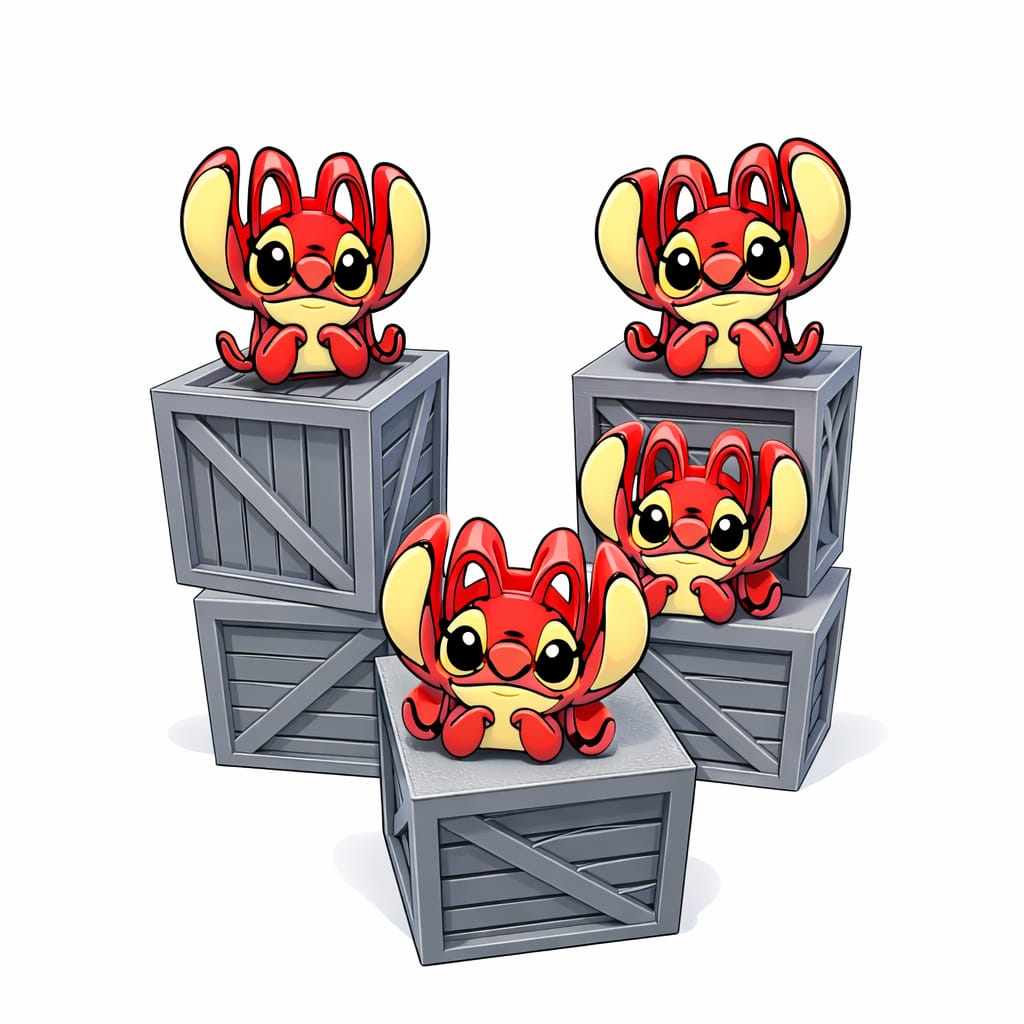 Angel (Lilo & Stitch) - Straw Topper