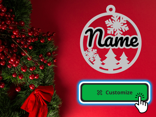 Personalized Christmas Ornament