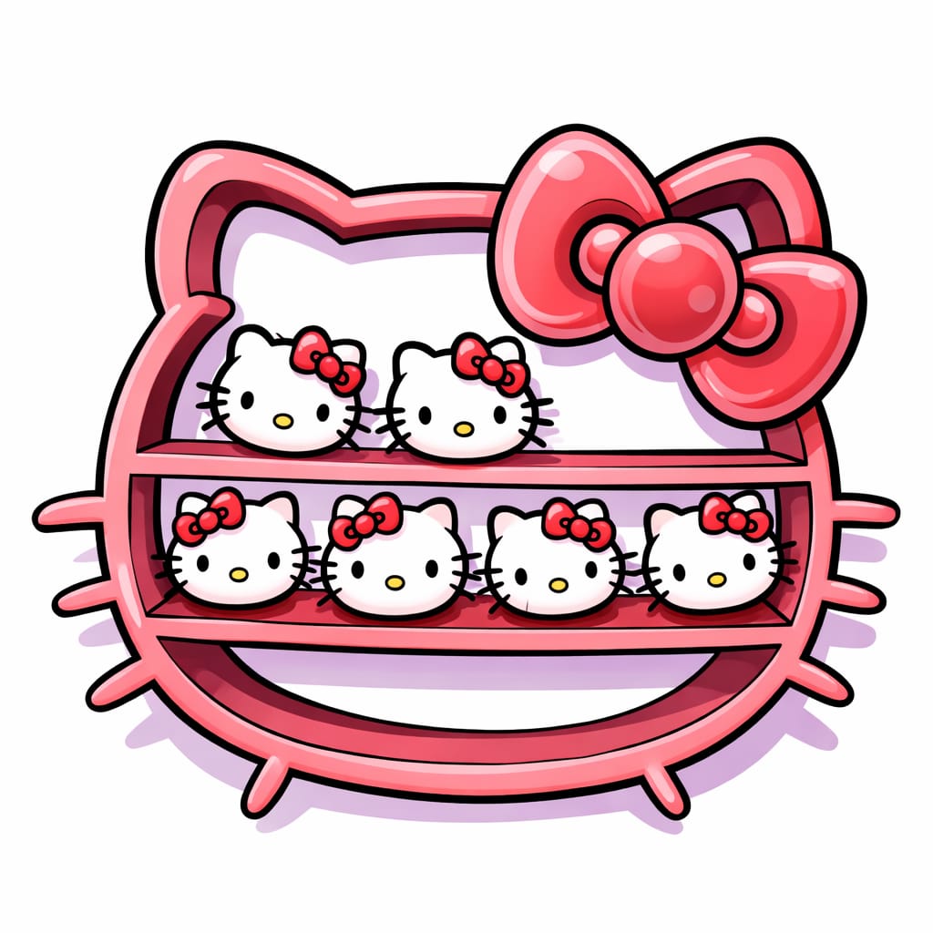 Hello Kitty - Straw Topper
