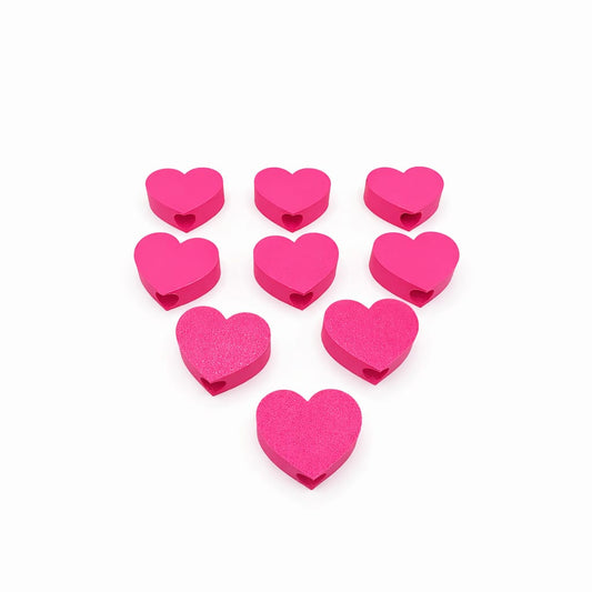 Pink Heart - Straw Topper